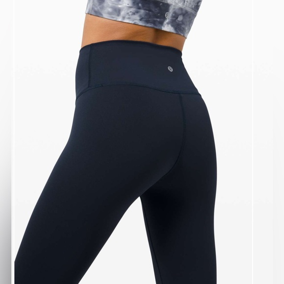 lululemon athletica Pants - Lululemon Wunder Train High-Rise Crop 23" - True Navy